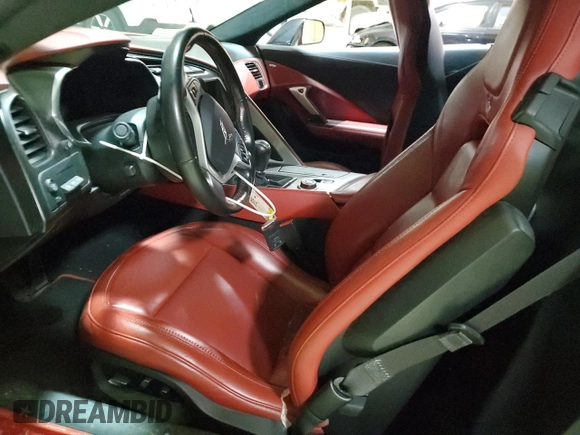 2014 Chevrolet Corvette Z51 3LT with VIN 1G1YL2D78E5100248, listed as a Copart auction lot 86393224 with Not provided miles and Clean title. Bid and sale history available at DreamBid. Image 7.