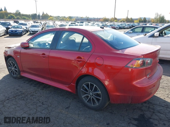 2015 Mitsubishi Lancer SE with VIN JA32V2FW7FU024779, listed as a IAAI auction lot 40681839 with Not Provided miles. Bid and sale history available at carsss.com. Image 3.