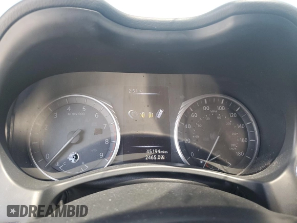 2020 Infiniti Q50 Pure z VIN JN1EV7APXLM204932, wystawiony jako Copart lot #52923515 z przebiegiem 45 194 mil mil oraz Nie do naprawy • Non repairable. Historia ofert i sprzedaży dostępna na DreamBid. Obrazek 9.