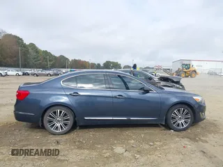 2014 Kia Cadenza Premium with VIN KNALN4D72E5165634, listed as a IAAI auction lot 40725189 with 126,993 mi miles. Bid and sale history available at carsss.com. Image 13.