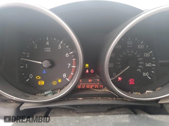 2011 Mazda 3 i Touring with VIN JM1BL1VF9B1403040, listed as a Copart auction lot 48612145 with 181,218 mi miles and Salvage Title. Bid and sale history available at carsss.com. Image 9.