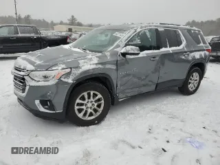 2020 Chevrolet Traverse LT Cloth with VIN 1GNEVGKW6LJ318339, listed as a Copart auction lot 44371435 with 71,155 mi miles and Salvage Title. Bid and sale history available at carsss.com. Image 1.
