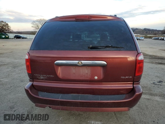 2007 Chrysler Town & Country LWB Touring with VIN 2A4GP54L67R279640, listed as a Copart auction lot 80584684 with 171,028 mi miles and Non Repairable. Bid and sale history available at carsss.com. Image 6.
