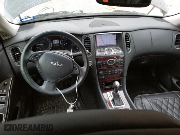 2017 Infiniti QX50 with VIN JN1BJ0RP1HM388885, listed as a Copart auction lot 53491063 with 81,348 mi miles. Bid and sale history available at carsss.com. Image 8.