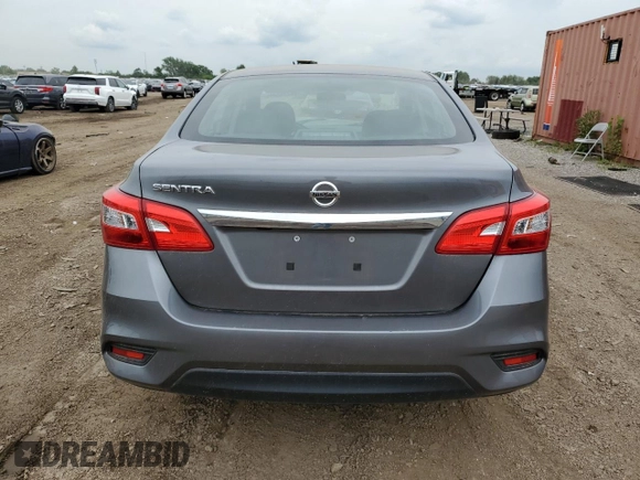 2019 Nissan Sentra S with VIN 3N1AB7AP6KY276925, listed as a Copart auction lot 62218334 with 28,716 mi miles and Salvage title. Bid and sale history available at DreamBid. Image 6.