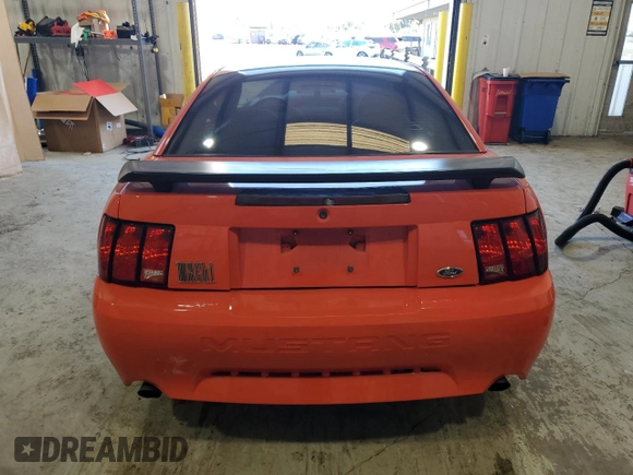 2004 Ford Mustang Premium Mach 1 with VIN 1FAFP42R24F139192, listed as a Copart auction lot 82810874 with Not provided miles and Salvage title. Bid and sale history available at DreamBid. Image 6.