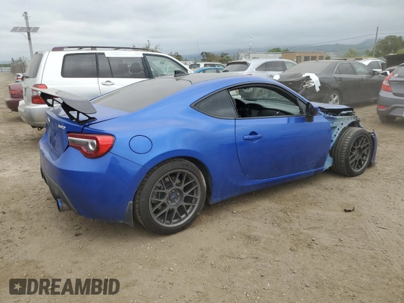 2020 Subaru BRZ Limited with VIN JF1ZCAC19L9703613, listed as a Copart auction lot 53478745 with 22,798 mi miles and Salvage title. Bid and sale history available at DreamBid. Image 3.