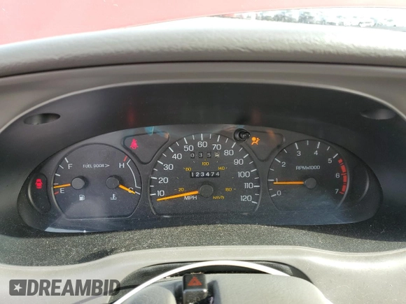 1997 Mercury Cougar z VIN 1MELM62W6VH618680, wystawiony jako Copart lot #53379985 z przebiegiem 123 474 mil mil oraz Szkody całkowita. Historia ofert i sprzedaży dostępna na DreamBid. Obrazek 9.