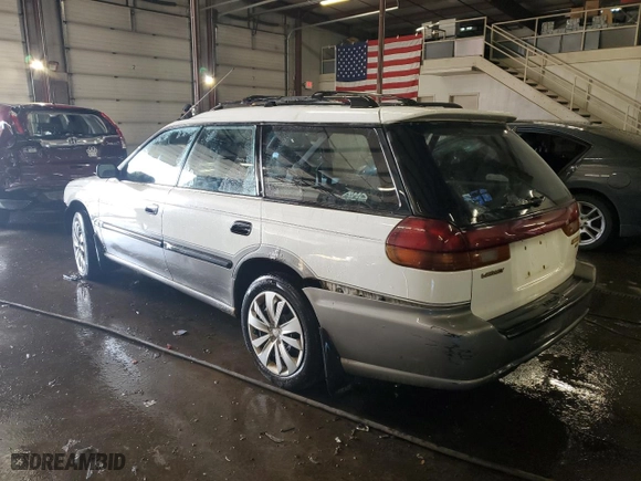 1999 Subaru Legacy Wagon Outback with VIN 4S3BG6853X7651034, listed as a Copart auction lot 85968574 with 201,205 mi miles and Salvage Title. Bid and sale history available at carsss.com. Image 2.