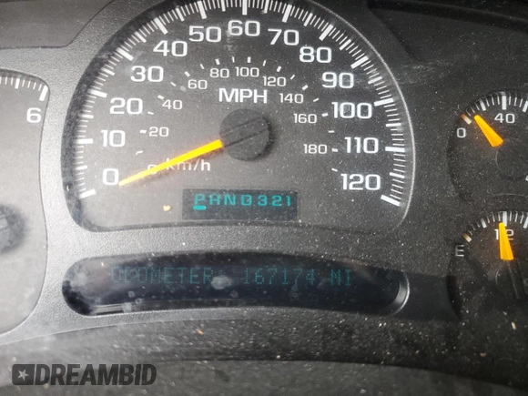 2005 Chevrolet Silverado 1500 Work Truck with VIN 1GCEC19X25Z254430, listed as a Copart auction lot 55614165 with 164,174 mi miles and Clean Title. Bid and sale history available at carsss.com. Image 9.
