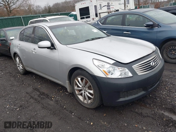 2007 Infiniti G35 Journey with VIN JNKBV61EX7M721001, listed as a IAAI auction lot 41819327 with Not Provided miles and . Bid and sale history available at DreamBid. Image 1.