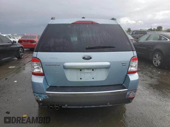 2008 Ford Taurus X SEL с VIN 1FMDK05W78GA24092, выставлен на аукционе Copart как лот 43818835 с пробегом 200 446 миль миль и Списание • Salvage title. История ставок и продаж доступна на DreamBid. Изображение 6.