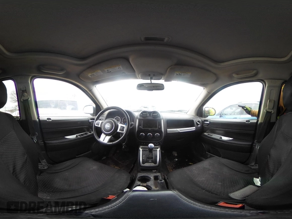 2015 Jeep Compass High Altitude Edition with VIN 1C4NJDEB9FD396502, listed as a IAAI auction lot 41757194 with 157,928 mi miles. Bid and sale history available at carsss.com. Image 18.