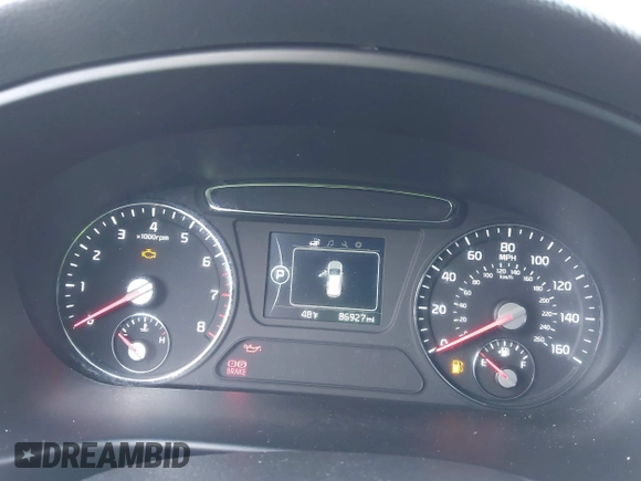 2018 Kia Sorento LX with VIN 5XYPG4A3XJG380986, listed as a IAAI auction lot 41732312 with 86,927 mi miles. Bid and sale history available at carsss.com. Image 7.