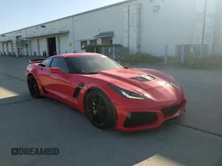 2018 Chevrolet Corvette Z06 1LZ with VIN 1G1YN2D65J5600170, listed as a Copart auction lot 57647814 with 38,226 mi miles and Salvage Title. Bid and sale history available at carsss.com. Image 11.