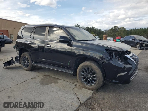 2021 Lexus GX with VIN JTJAM7BX4M5285688, listed as a Copart auction lot 47777425 with 40,161 mi miles and Salvage Title. Bid and sale history available at carsss.com. Image 4.
