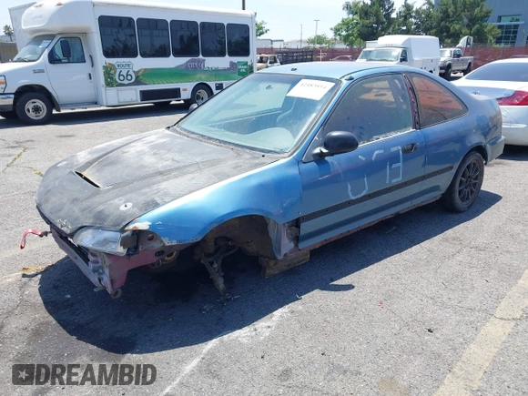 1994 Honda Civic DX z VIN 2HGEJ2122RH524243, wystawiony jako IAAI lot #42483854 z przebiegiem Nie podano mil oraz . Historia ofert i sprzedaży dostępna na DreamBid. Obrazek 2.