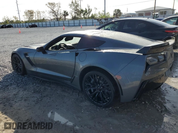 2016 Chevrolet Corvette Z06 3LZ with VIN 1G1YU2D64G5606750, listed as a Copart auction lot 85672634 with 52,227 mi miles and Salvage Title. Bid and sale history available at carsss.com. Image 2.