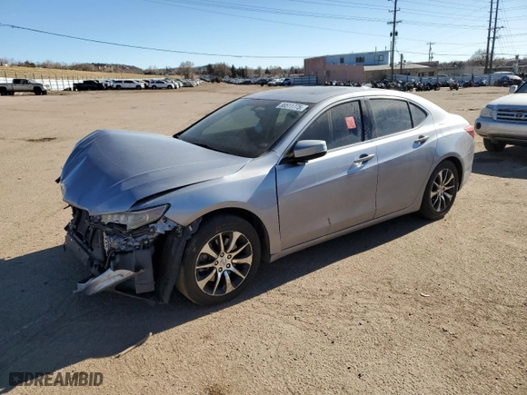 2015 Acura TLX with VIN 19UUB1F34FA014796, listed as a Copart auction lot 88511775 with 0 mi miles and Salvage Title. Bid and sale history available at carsss.com. Image 1.