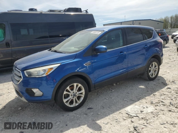 2017 Ford Escape SE with VIN 1FMCU0GD8HUA13184, listed as a Copart auction lot 55065155 with 133,299 mi miles and Clean Title. Bid and sale history available at DreamBid. Image 1.