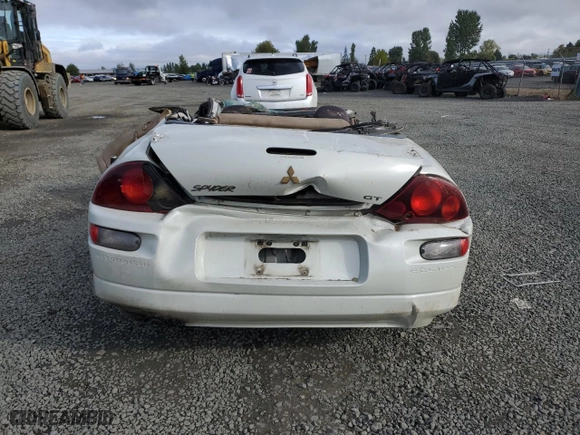 2001 Mitsubishi Eclipse GT with VIN 4A3AE85HX1E088561, listed as a Copart auction lot 72269894 with 0 mi miles and Non Repairable. Bid and sale history available at carsss.com. Image 6.