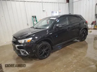 2019 Mitsubishi Outlander Sport ES 2.0 with VIN JA4AR3AU9KU025580, listed as a Copart auction lot 49911325 with 87,744 mi miles and Salvage Title. Bid and sale history available at carsss.com. Image 1.