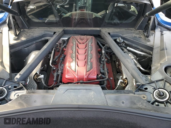 2022 Chevrolet Corvette 2LT with VIN 1G1YB2D49N5124227, listed as a Copart auction lot 79536144 with 18,202 mi miles and Salvage Title. Bid and sale history available at carsss.com. Image 11.