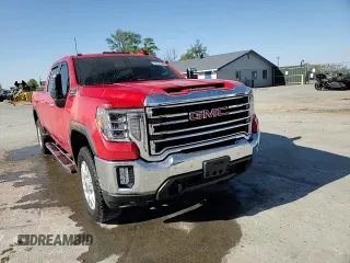 2022 GMC Sierra 3500HD SLT z VIN 1GT49UEYXNF215905, wystawiony jako Copart lot #52373835 z przebiegiem 36 787 mil mil oraz Szkody całkowita. Historia ofert i sprzedaży dostępna na DreamBid. Obrazek 11.