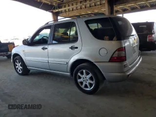 2001 Mercedes-Benz M 320/430/500 with VIN 4JGAB72E61A260183, listed as a Copart auction lot 58892655 with 71,651 mi miles and Clean title. Bid and sale history available at DreamBid. Image 2.