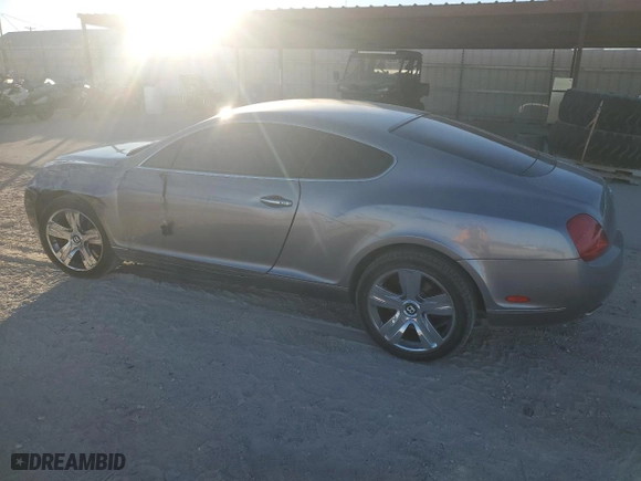 2007 Bentley Continental GT with VIN SCBCR73W07C042871, listed as a Copart auction lot 79784713 with 111,197 mi miles. Bid and sale history available at carsss.com. Image 2.