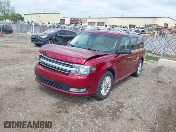 2015 Ford Flex SEL z VIN 2FMGK5C89FBA20824, wystawiony jako IAAI lot #42258527 z przebiegiem 110 020 mil mil oraz . Historia ofert i sprzedaży dostępna na DreamBid. Obrazek 17.