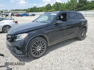 2018 Mercedes-Benz GLC 300 with VIN WDC0G4JBXJV021889, listed as a Copart auction lot 60533485 with 73,343 mi miles and Salvage title. Bid and sale history available at DreamBid. Image 1.