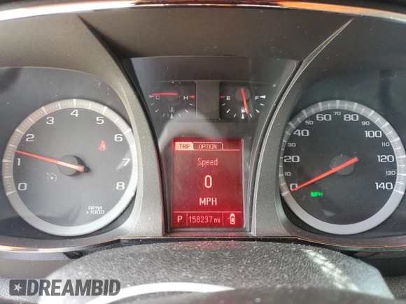2015 GMC Terrain SLE with VIN 2GKFLWEK0F6223139, listed as a Copart auction lot 52713925 with 158,237 mi miles and Salvage Title. Bid and sale history available at DreamBid. Image 9.