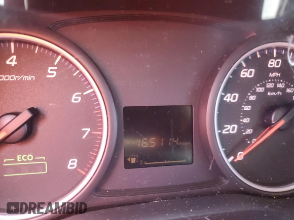 2016 Mitsubishi Outlander ES with VIN JA4AD2A39GZ011172, listed as a Copart auction lot 58392435 with 165,114 mi miles and Salvage title. Bid and sale history available at DreamBid. Image 9.