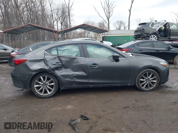 2018 Mazda 3 Touring with VIN 3MZBN1V35JM174323, listed as a IAAI auction lot 41412732 with 80,008 mi miles. Bid and sale history available at carsss.com. Image 13.