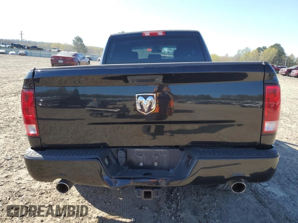 2018 Ram 1500 Express with VIN 1C6RR6FT4JS171221, listed as a Copart auction lot 50465125 with 91,329 mi miles and Salvage title. Bid and sale history available at DreamBid. Image 6.
