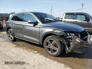 2018 Audi SQ5 Premium Plus with VIN WA1A4AFY9J2009677, listed as a Copart auction lot 44197324 with 40,739 mi miles and . Bid and sale history available at DreamBid. Image 4.