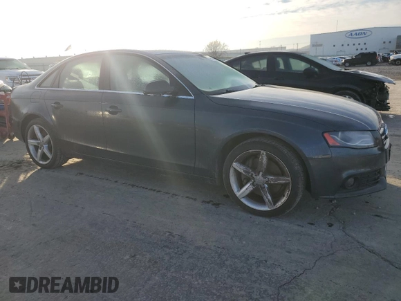 2011 Audi A4 Prestige with VIN WAUMFAFL9BN049126, listed as a Copart auction lot 85767854 with 117,376 mi miles and Clean Title. Bid and sale history available at carsss.com. Image 4.