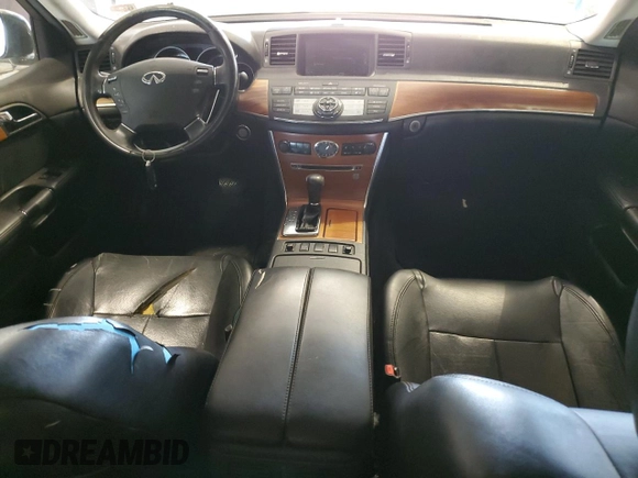 2007 Infiniti M x with VIN JNKAY01F67M457025, listed as a Copart auction lot 87643335 with 218,474 mi miles and Non Repairable. Bid and sale history available at carsss.com. Image 8.