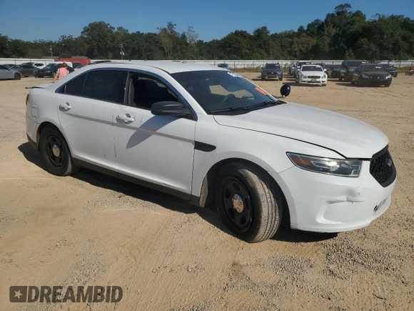 2015 Ford Police Interceptor with VIN 1FAHP2L80FG167962, listed as a Copart auction lot 77085564 with 121,447 mi miles and Salvage title. Bid and sale history available at DreamBid. Image 4.
