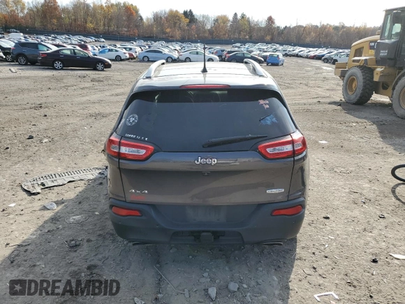 2018 Jeep Cherokee Latitude Plus z VIN 1C4PJMLX3JD507786, wystawiony jako Copart lot #78185364 z przebiegiem 28 006 mil mil oraz Szkoda całkowita • Salvage title. Historia ofert i sprzedaży dostępna na DreamBid. Obrazek 6.
