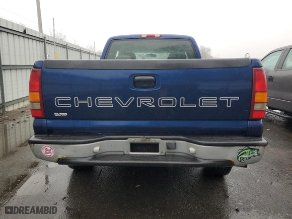 2001 Chevrolet Silverado 1500 with VIN 2GCEC19W911357533, listed as a Copart auction lot 44224455 with 112,421 mi miles and Salvage Title. Bid and sale history available at carsss.com. Image 6.