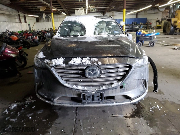 2016 Mazda CX-9 Grand Touring with VIN JM3TCBDY9G0124978, listed as a Copart auction lot 45222965 with 163,492 mi miles and Salvage Title. Bid and sale history available at carsss.com. Image 5.