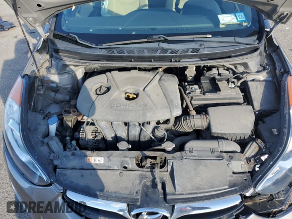 2013 Hyundai Elantra Limited with VIN 5NPDH4AE3DH255665, listed as a Copart auction lot 45544645 with 88,683 mi miles and Salvage Title. Bid and sale history available at DreamBid. Image 12.