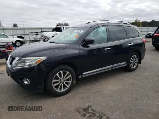 2015 Nissan Pathfinder Platinum with VIN 5N1AR2MN0FC715990, listed as a Copart auction lot 78356794 with 202,675 mi miles and Non Repairable. Bid and sale history available at DreamBid. Image 1.