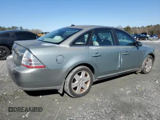 2008 Ford Taurus SEL with VIN 1FAHP24W38G139086, listed as a Copart auction lot 48554015 with 104,573 mi miles and Salvage Title. Bid and sale history available at carsss.com. Image 3.