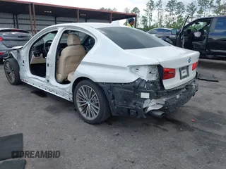 2018 BMW 5 Series 530i with VIN WBAJA5C55JWA38747, listed as a IAAI auction lot 41922937 with 100,951 mi miles and . Bid and sale history available at DreamBid. Image 3.