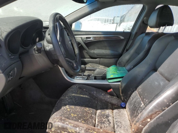 2008 Acura TL with VIN 19UUA66288A047746, listed as a Copart auction lot 75489424 with 0 mi miles and Salvage Title. Bid and sale history available at carsss.com. Image 7.
