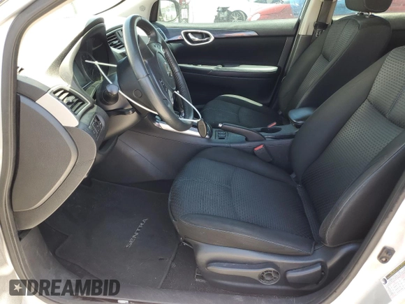 2017 Nissan Sentra S with VIN 3N1AB7AP2HY246474, listed as a Copart auction lot 60078155 with 126,524 mi miles and Salvage title. Bid and sale history available at DreamBid. Image 7.
