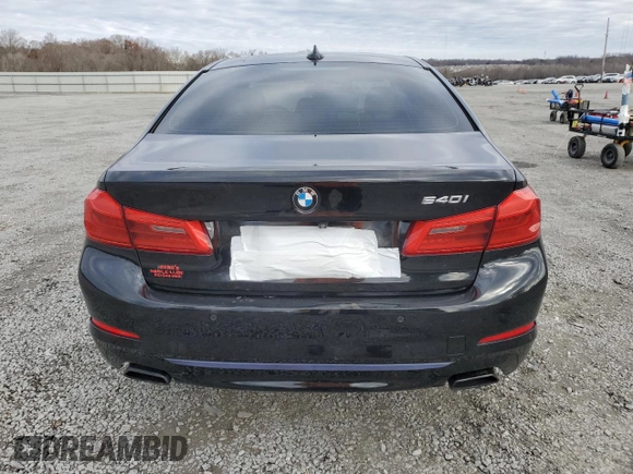 2017 BMW 5 Series 540i with VIN WBAJE5C31HG915805, listed as a Copart auction lot 85272294 with 128,653 mi miles and Salvage Title. Bid and sale history available at carsss.com. Image 6.